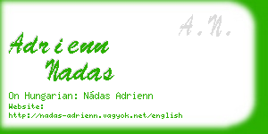 adrienn nadas business card